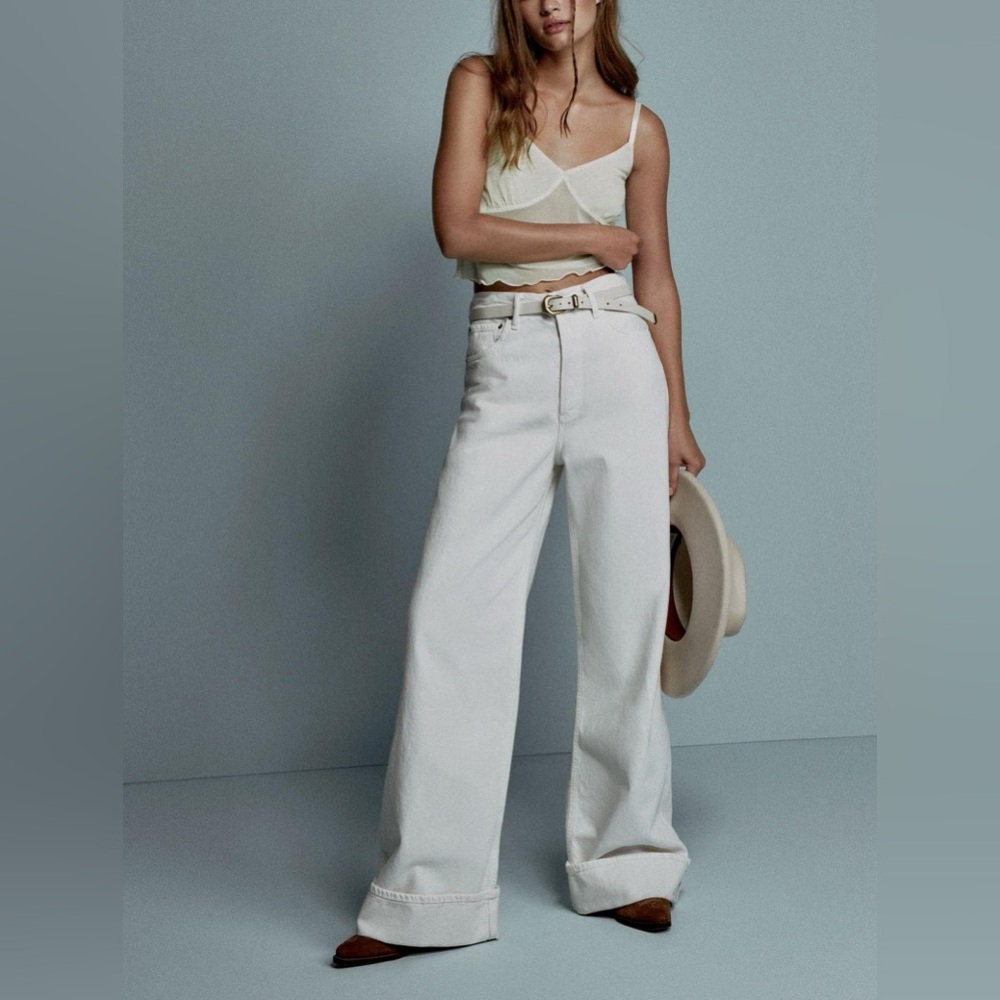 Agolde - Dame High-Rise Wide-Leg Jeans